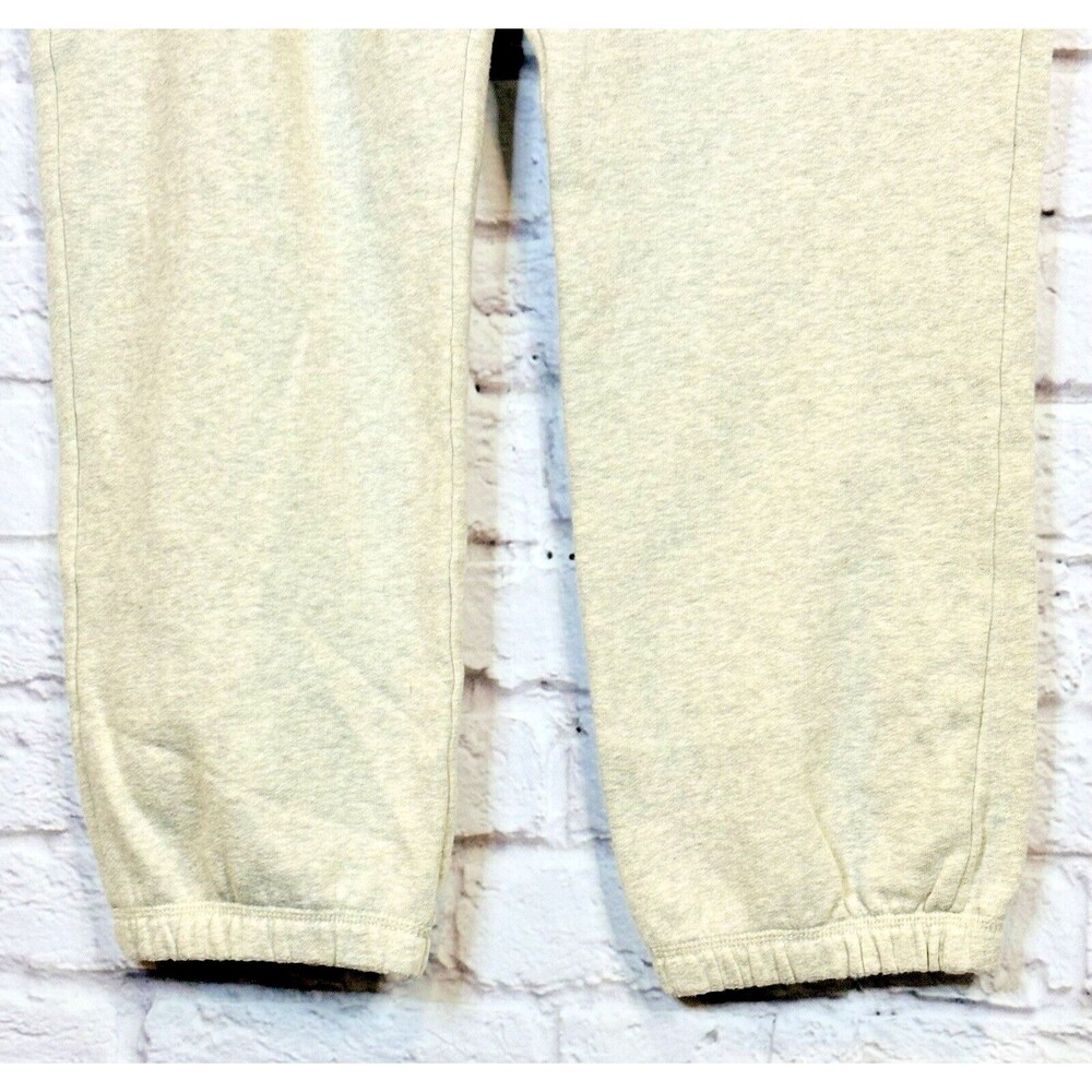 Juicy Couture Joggers Sweatpants Pant Side Velour Velvet Print Mid Rise Cream XL - Picture 5 of 6